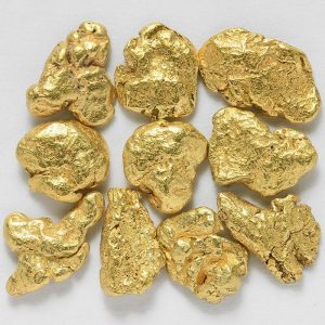 Raw Gold Nuggets